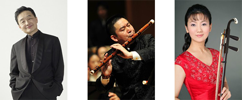 2016-06-22-2 Chinese dizi virtuoso Dai Ya and huqin doyenne Jiang Ke Mei debut with SCO in a night of Chinese classics