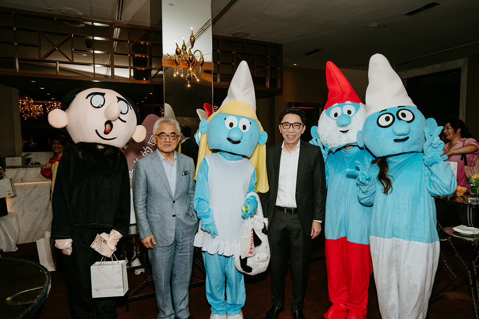 huayue_DD23_smurfs image huayue DD23 smurfs